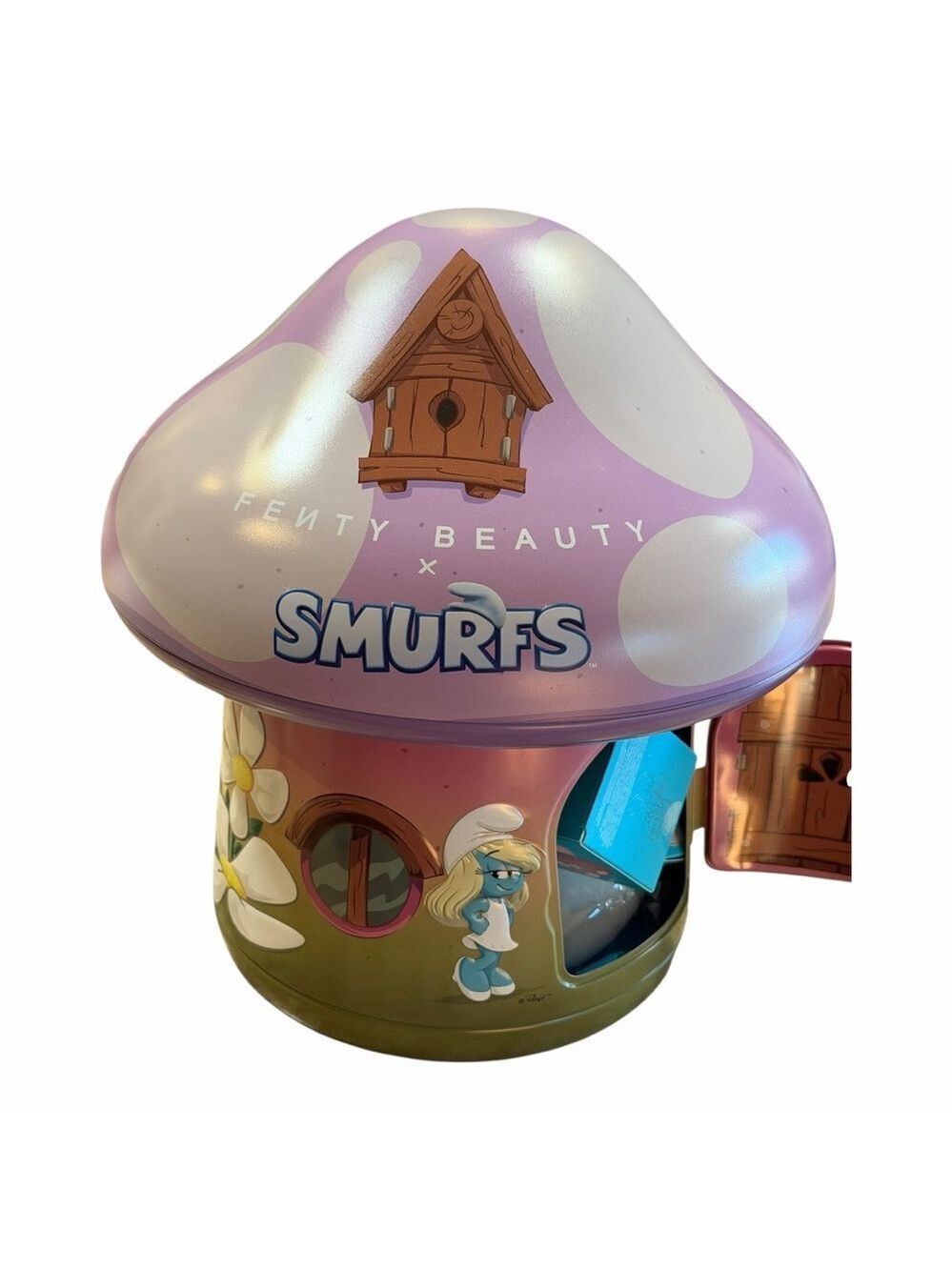 Fenty Limited Edition THE SMURFETTE COLLECTION SMURFETTE-INSPIRED COLLECTION TIN - Picture 6 of 11